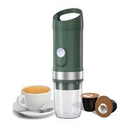 VXDEFP Machines à café,Cafetière portative, Mini cafetière, machine à café expresso électrique portable sans fil, infus chaude et froide, recharable