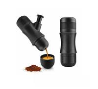 VXDEFP Machines à café,Cafetière portative, Mini machine à expresso portable, petite machine à café de italienne, machine à café manuelle intégrée for voiture et extérieur