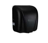 VXDEFP Seche Main, Toilette 1800W Jet Sèche-Mains Salle De Bains Capteur Intelligent Séchoir Mural Machine 304ss Induction Automatique Sèche-Mains for Commercial(Zwart)