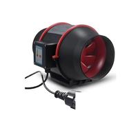 VXDEFP Ventilateur de conduit, Ventilateur De Fumée En Ligne À Débit Mixte, Contrôle Vitesse 100mm, Avec Variable, Tuyau Circulaire 4 Pouces, Outil D'échappement Silencieux Grande