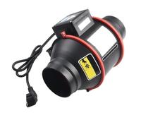 VXDEFP Ventilateur de conduit, Ventilateur D'extraction Avec Télécommande, De Conduit Intelligent Réglable, Amélioration L'habitat, Système Ventilation, Accessoires Remplacement, 1 Pièce