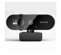 VXDEFP Webcam Webcam for PC Web Camera Mini Web Cam avec Microphone USB Webcan Autofocus 4K 2K 1080P Full HD Stream Camera for Ordinateur Portable(4K)