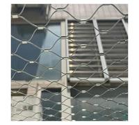 VXHCS 304 Filet de Corde en Acier Inoxydable, Filet en Câble pour Jardin d'oiseaux, 3cm/1,2mm Filet de Sécurité Balustrade Filet de Prévention Chutes(0.6x30m)