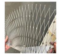 VXHCS 304 Filet de Corde en Acier Inoxydable, Grillage Métallique 3cm/1,2mm L'élevage Volailles et d'animaux Balustrade Balcon(1x29m)