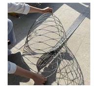 VXHCS Filet en Câbles d'acier Inoxydable Souple 10cm/2mm de Sécurité pour Balustrades Balcons, Jardins, Escaliers et Exploitations Agricoles Polyvalent(2x3m)