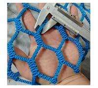 VXHCS Filet en Corde Nylon sans Nœuds de Sécurité 4,5cm/6mm Protection Hexagonal Clôture Animaux Nouveau Plantes(3x6m)