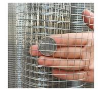 VXHCS Grillage en Acier Inoxydable 304 Toile Métallique 9mm/0,8mm Convient Aux Clôtures Filet pour Volaille, À La Protection des Nouvelles Plantes(0.8x30m/2.6x98.4ft)