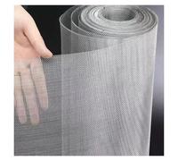 VXHCS Grillage Métallique en Acier Inoxydable 304 Plaque Tissée Maillage 5-500 Spécifications 1x1 M Convient pour Les Filtres, La Ventilation, Barbecues(50 Mesh 350Micron)