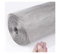 VXHCS Grillage Métallique en Acier Inoxydable Toile 40/5 Mesh Grille 304, pour Bouches D'aération, Moustiquaires, Filtres, Jardin(40 Mesh 500Micron,1x16m)