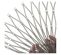 VXHCS Grille Métallique Maille Toile INOX, 10cm/2mm Grille de Balustrade Flexible, Filet de Sécurité pour Balcon(2x7m)