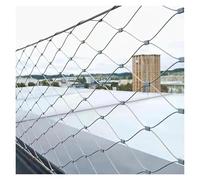 VXHCS Grille Métallique Maille Toile INOX, Filet Décoratif pour Jardin et Ferme 10cm/1,5mm Grillage Clôture D'isolation Extérieure(0.6x14m)