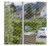 VXHCS Grille Métallique Maille Toile INOX, Filet pour Élevage de Volailles 3cm/1,2mm Cage d'animaux Barrière Balcon(2x3m)