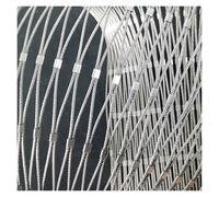 VXHCS Grille Métallique Maille Toile INOX, Sécurité pour Rampe D'escalier, 5cm/1.5mm Barrière Animaux et Volailles, Personnalisable(0.8x10m/2.6x32.8ft)