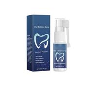VXj888 Solution orale à pulvériser pour désodoriser la mauvaise haleine, les douleurs des gencives et rafraîchir l'haleine, 30 ml (bleu, NET 30 ml)