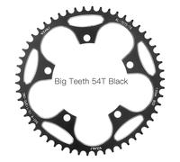 Vxm-Plateau De Vélo De Route Vtt,Largeur Étroite Pour Shimano 5700 6700,Jeu De Manivelles,Couronne D'anneau,Pièce De Vélo Super Légère,130bcd,38t-60t,130 Bcd - Type 54t Black And Screw
