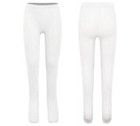 Vxuxlje Fille De Danse Enfants Collants Filet Avec Rhinocéros Collants De Danse Pour Filles Chaussettes Sans Couture Pour Filles Party Blanc 7-16 ans