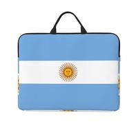 VXXNlnn Housse pour ordinateur portable 14" avec poignée de transport - Motif drapeau canadien - Idéal pour les voyages d'affaires, les trajets et les voyages, Drapeau de l'Argentine, Taille unique