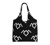 VXXNlnn Sac fourre-tout en toile avec imprimé hamac de plage en noix de coco - Grand sac fourre-tout réutilisable pour femme, parfait pour la vie quotidienne, Chouette Twin Peaks, Taille unique