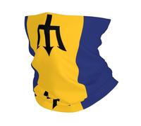 VXXNlnn Serviette multifonction imprimée drapeau de la Barbade - Foulard de sport, écharpe, escalade, ski, fitness, léger, doux