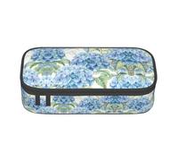 VXXNlnn Trousse à crayons avec imprimé sirène - Multifonction - Organiseur de stylos - Sac de papeterie - Parfait pour l'école, le bureau et les voyages, hortensia, Taille unique, Cartable