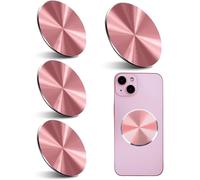 Vyibpdy 4pcs Aimant De Téléphone Portable, Aimant Pour Téléphone Portable, Plaque Magnétique En Plaque Métallique, Autocollant De Téléphone Magnétique, Aimants De Voiture De Téléphone Portable