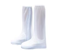 VYIBPDY couvre chaussure impermeable en PVC Couvre-chaussures de pluie réutilisables avec semelle antidérapante (L)