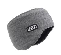 VYIBPDY Orejeras de invierno de vellón para hombres y mujeres para correr yoga esquí montar banda para los oídos (gris)