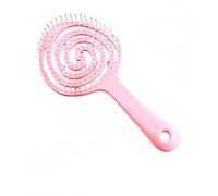 Vyloky Brosse de massage ergonomique du cuir chevelu avec dents anti-traction et plaque dorsale ventilée - Pour cheveux bouclés/longs - ABS-PA/nylon - Technologie à ressort hélicoïdal - Humide/sec
