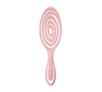 Vyloky Brosse démêlante volume & antistatique Démêlage en douceur avec tête à ressort flexible pour cheveux mouillés & secs 5 couleurs (rose)