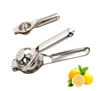 Vyloky Extracteur de jus manuel en acier inoxydable - Presse-agrumes de cuisine - Polyvalent pour jus d'orange, jus de citron et jus de céleri - Extracteur de jus résistant à la corrosion pour un