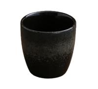 Vyloky Gobelet en céramique 150 ml - Gobelets individuels à thé et à saké, passe au lave-vaisselle, en marbre, vert, bleu, et plus, fond antidérapant (lot de 1 ou de 4) (veine étoilée)