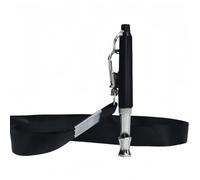 Vyloky Kit sifflet silencieux pour chien : à ultrasons, avec régulateur de fréquence + sifflet en acier inoxydable haute fréquence pour l'éducation et le rappel des chiens, noir avec cordon de