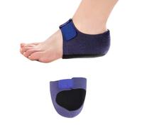 Vyloky Lot de 2 protections de talon pour fasciite plantaire | Coussinet de talon en gel, soulagement des douleurs au talon, coussin de talon | Convient pour la tendinite d'Achille et la peau sèche