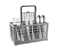 Vylyciy Panier Couvert Lave Vaisselle avec poignée de Transport Amovible, Universel Panier à Vaisselle réutilisable pour Lave-Vaisselle, 24 x 14 cm