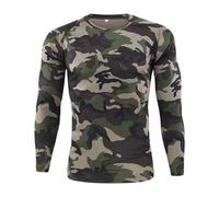 VYLYNL Chemise tactique militaire à manches longues respirante à séchage rapide pour homme - Haut de travail camouflage à manches longues de qualité originale pour l'entraînement, la chasse, la