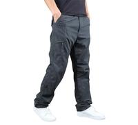 VYLYNL Pantalon cargo pour homme doublé en polaire, pantalon tactique multi-poches pour l'extérieur, pantalon cargo uni durable pour l'hiver, pantalon de travail chaud et confortable avec taille