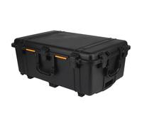 Vynebtrv Valise Rigide étanche à roulettes avec Mousse Haute densité - Vide | Joint anti-éclaboussures en composite PP de 4 mm, Couches de mousse à grille personnalisables, 3 poignées(Without foam)