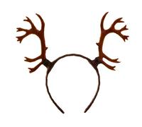 Vynetra Bandeaux faits à la main en corne de bois de cerf pour fille - Pour cosplay, bal masqué, Halloween, cosplay, fête diabolique