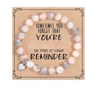 Vynetra Bracelet confortable en alliage avec cœur en pierre pour un port à long terme de jour comme de nuit exquis, taille unique, Comme décrit