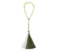 Vynetra Bracelet de perles de prière musulmanes fait à la main en verre Tasbih pour usage quotidien et cérémonies religieuses