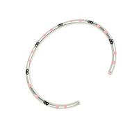 Vynetra Bracelet jonc contemporain en cuivre ouvert réglable pour les tenues tendance Accessoire de poignet léger semi-ouvert, taille unique, Comme décrit