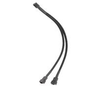 Vynetra Câble d'extension de ventilateur pour carte mère CPU 4 broches Câble adaptateur 4P Boîtier d'ordinateur Carte mère Câble d'alimentation 4 broches Connecteurs Splitter