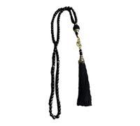 Vynetra Chapelet de prière Mohammed de 6 mm avec 99 perles de prière pour Misbaha, bracelet de méditation Misbaha