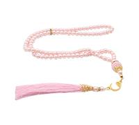 Vynetra Chapelet de prière Mohammed de 6 mm avec 99 perles de prière pour Misbaha, bracelet de méditation Misbaha