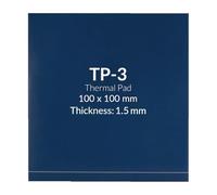 Vynetra Coussinet thermique 120 x 20 mm facile à couper pour carte graphique IC particulièrement doux comble les espaces entre composants conducteurs de chaleur en silicone thermique