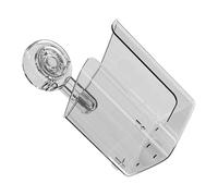 Vynetra Distributeur de liquide humide transparent pour cuisine et salle de bain Accès facile et installation maintient propre ventouse support mural