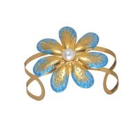 Vynetra Élégant et ouvert en acier inoxydable avec papillon tendance, léger et confortable, pour un usage quotidien ou des occasions spéciales. Extrémité ouverte délicate pour un usage quotidien