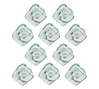 Vynetra Hautes touches en forme de cœur moulées pour une diffusion de l'éclairage de couleur et un faible entretien. Touches transparentes en polycarbonate