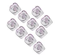 Vynetra Hautes touches en forme de cœur moulées pour une diffusion de l'éclairage de couleur et un faible entretien. Touches transparentes en polycarbonate