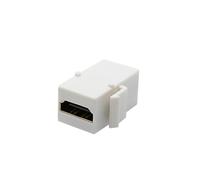 Vynetra Keystones Jackes femelle vers adaptateur prend en charge la résolution 4K pour plaques murales, panneau de sortie vers coupleur